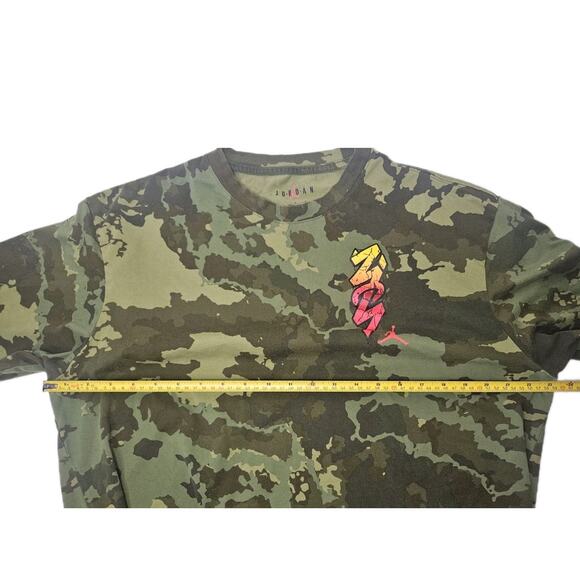 JORDAN ZION CARBON T-SHIRT MEN'S US STYLE # DH9711-335 Size L - Picture 5 of 8